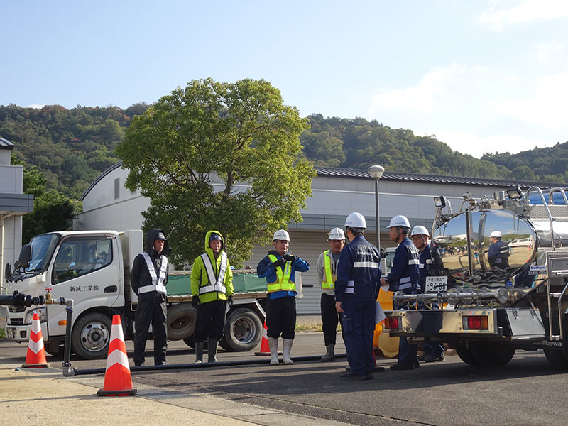 令和７年度 香川県総合防災訓練（令和7年11月8日 琴平町にて）