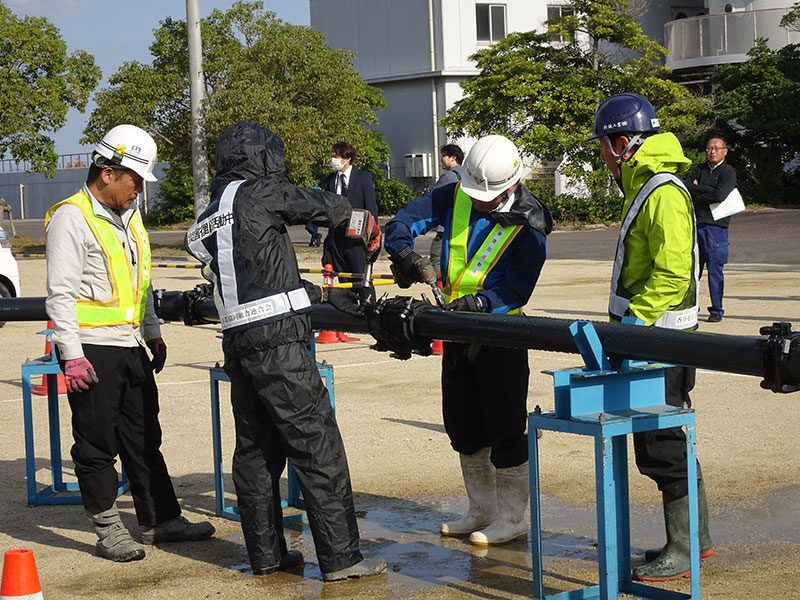 令和７年度 香川県総合防災訓練（令和7年11月8日 琴平町にて）