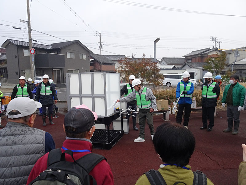 令和７年度 香川県広域水道企業団危機対策訓練（令和7年12月21日 観音寺市防災ひろばにて）